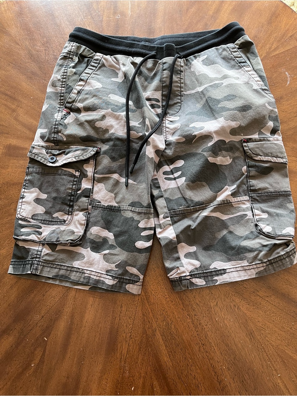 Monument Men's Camo Cargo Shorts – Green Camouflage